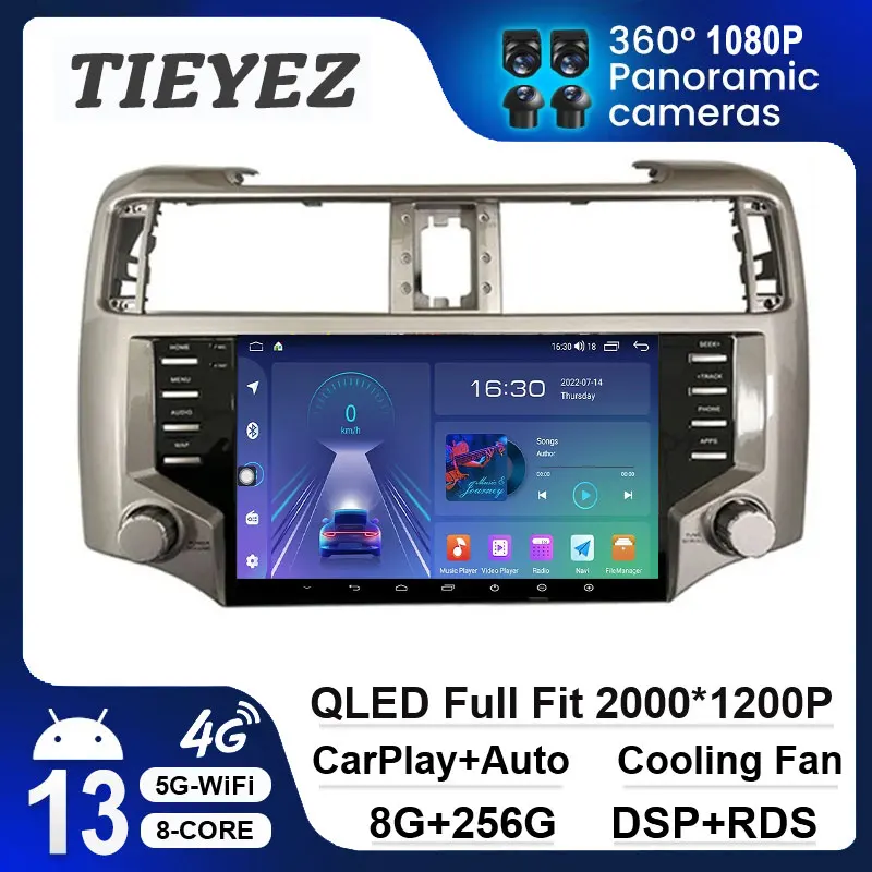 Android 13 For Toyota 4 runner 2014-2023 8Core Original car Style Car Radio Multimedia Video Player Navigation Stereo 4G 5G WIFI
Android 13 For Toyota 4 runner 2014-2023 8Core Original car Style Car Radio Multimedia Video Player Navigation Stereo 4G 5G WIFI
