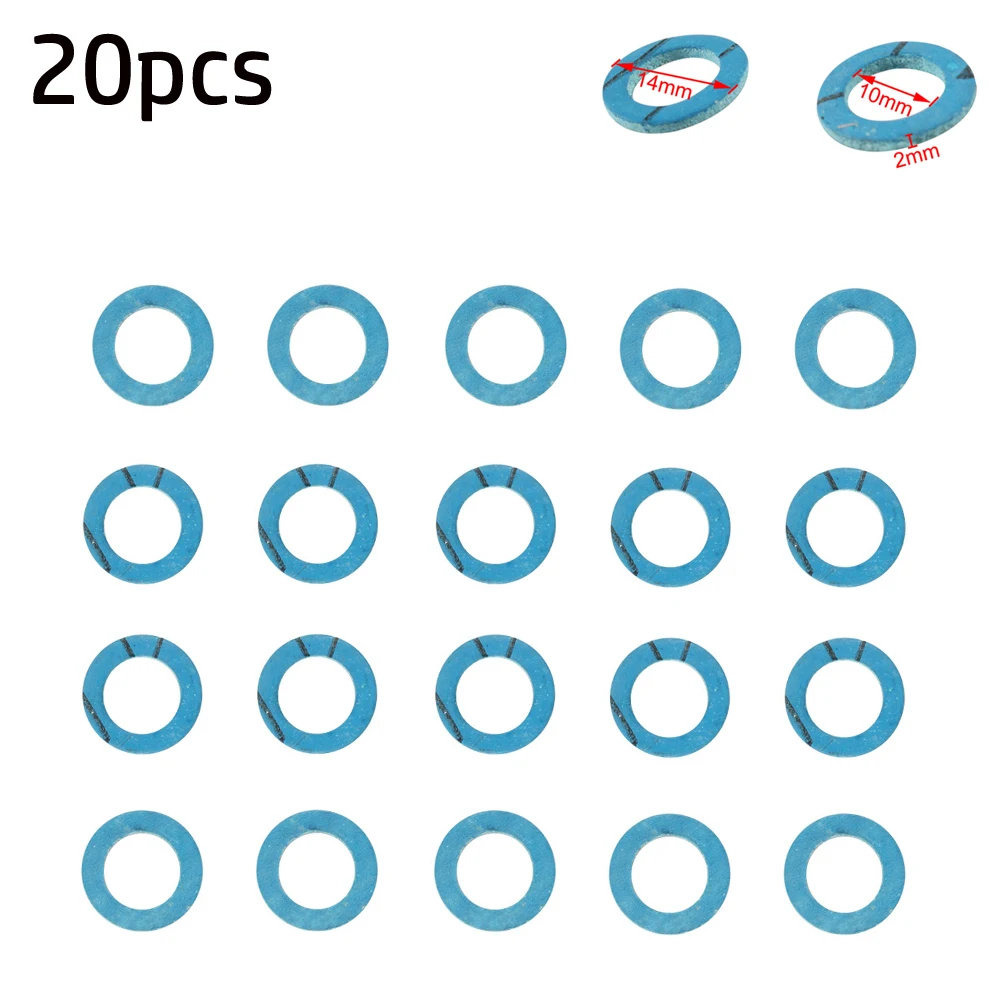 

20xDrain Screw Gasket Marine Lower Unit Seal For Mercury For Mercruiser 12-19183 12-19183-3 12-20260 For Sierra 18-2244 18-2945