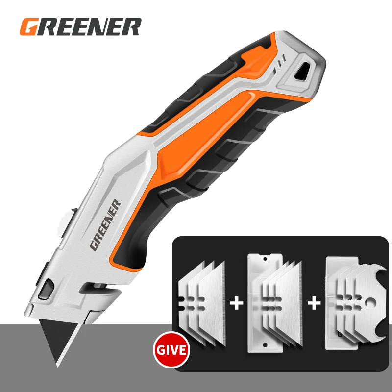 GREENERY Heavy Folding Art Knife, Cutting Thickened Hook Knife, Paper Knife, Wallpaper Knife, Wallpaper Knife, Large Industrial
GREENERY Heavy Folding Art Knife, Cutting Thickened Hook Knife, Paper Knife, Wallpaper Knife, Wallpaper Knife, Large Industrial