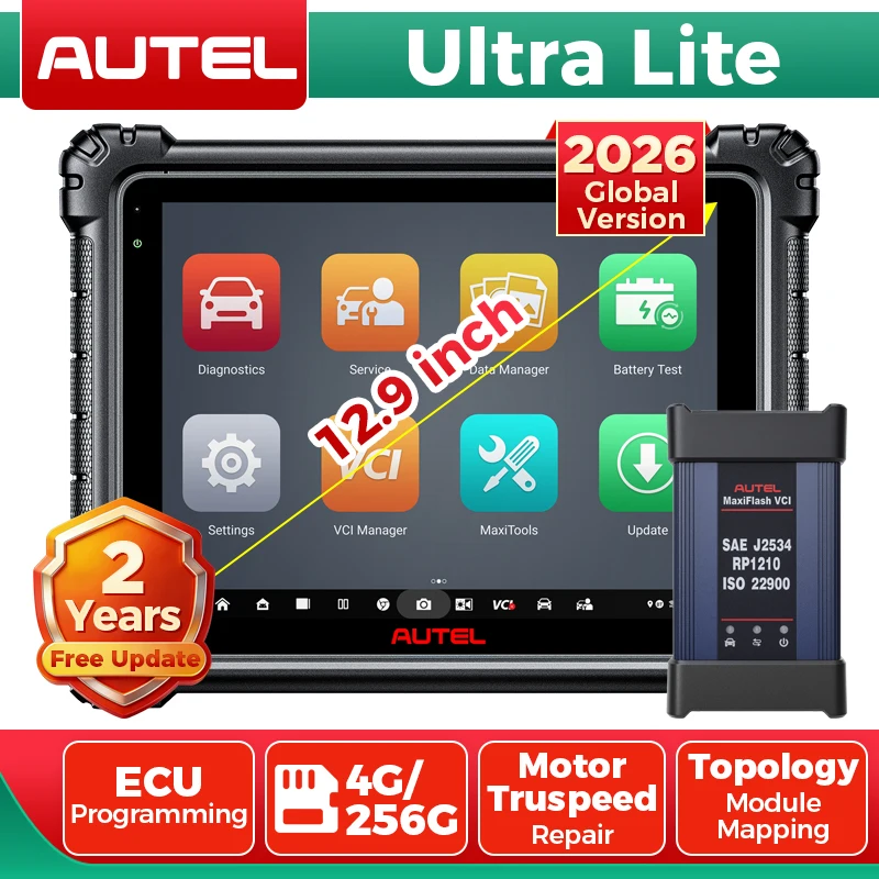 Autel MaxiCOM Ultra Lite сканер Верхний диагностический инструмент OBD-сканер 2-летнее обновление Программирование ECU Автомобильный сканер Топологическая карта
Autel MaxiCOM Ultra Lite сканер Верхний диагностический инструмент OBD-сканер 2-летнее обновление Программирование ECU Автомобильный сканер Топологическая карта