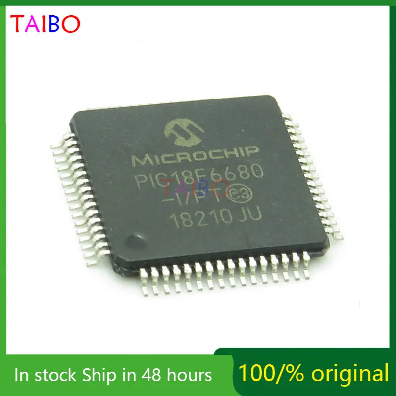 

PIC18F6680-I/PT Patch TQFP-64 18F6680 8-bit Microcontroller MCU-microcontroller Chip Brand New Original
