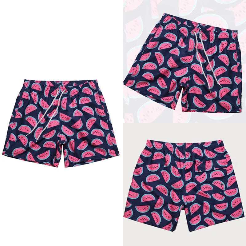 Men's Loose 4-Point Shorts Watermelon Digital Printed Mesh Lined Beach Shorts Pink
Men's Loose 4-Point Shorts Watermelon Digital Printed Mesh Lined Beach Shorts Pink