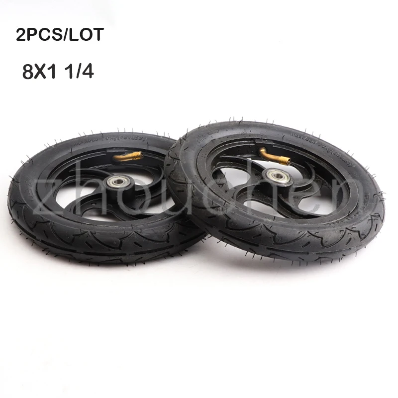 high quality 8 inch air wheel with Aluminium Alloy Hub For Kickscooter Scooter 8x1 1/4 32mm Width Inflated Tube Wheel
high quality 8 inch air wheel with Aluminium Alloy Hub For Kickscooter Scooter 8x1 1/4 32mm Width Inflated Tube Wheel
