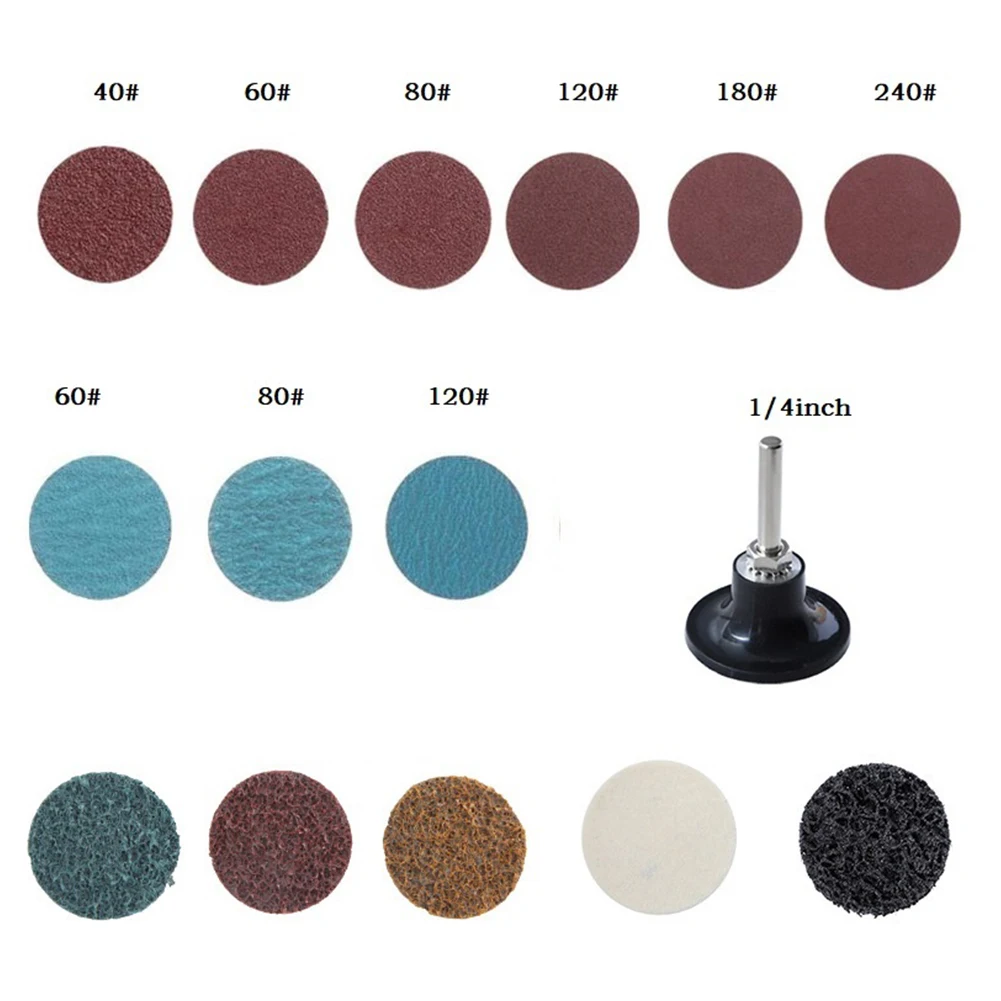 60pcs 2inch 60-240Grit Sanding Disc Nylon SiC Sanding Discs For Polishing Pad SanderPaper Disk Polishing Stainless Steel Alloys
60pcs 2inch 60-240Grit Sanding Disc Nylon SiC Sanding Discs For Polishing Pad SanderPaper Disk Polishing Stainless Steel Alloys