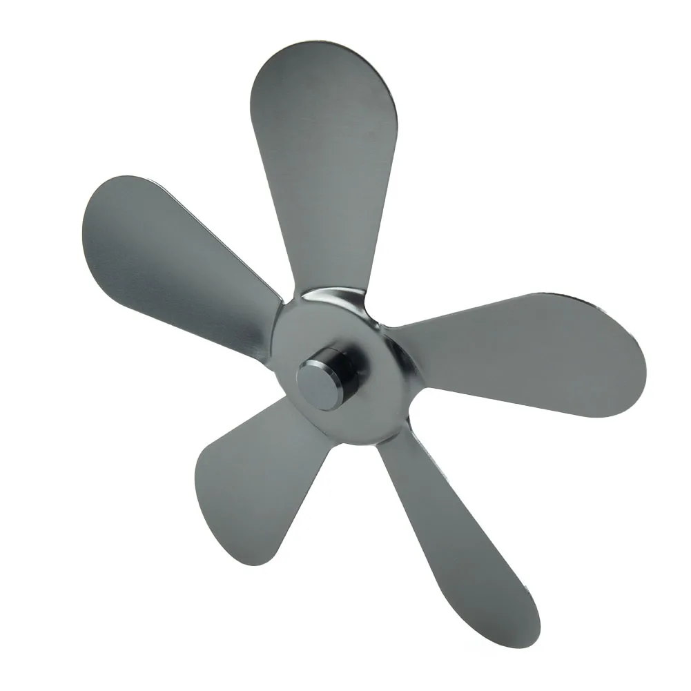 Stove Fan Fan Blades 5 Blade Fan Aluminum Alloy Chimney Pipe Fan For Thermal Power Oven Fan Heat-Resistant Iron Grey
Stove Fan Fan Blades 5 Blade Fan Aluminum Alloy Chimney Pipe Fan For Thermal Power Oven Fan Heat-Resistant Iron Grey
