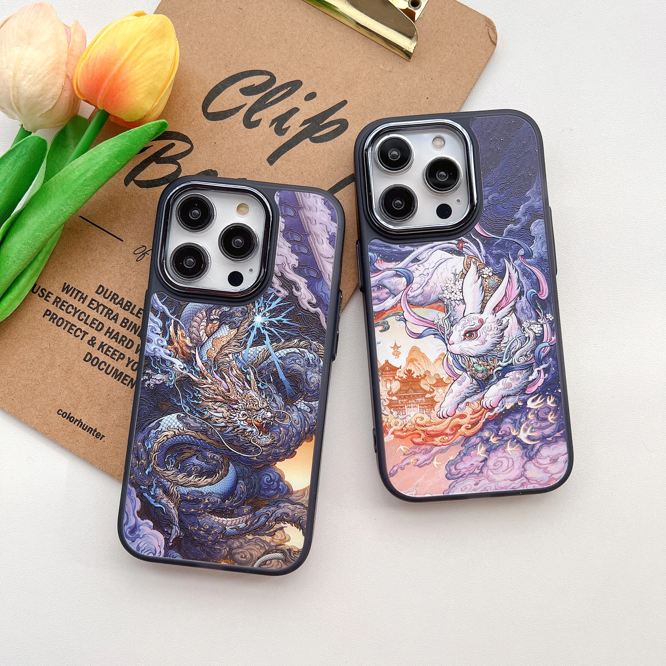 

Twelve Chinese Zodiac Signs Phone Case For Iphone 12 13 14 Pro Max 14 Plus China Elements Phone Cover For IPHON 12 13 14 Promax