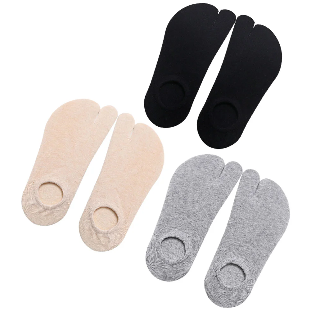 3 Pairs Anti-skid Cotton Summer Women Toe Socks Low-cut Socks Two Toe Low Socks Low Cut Thin Socks Big Toe Socks
3 Pairs Anti-skid Cotton Summer Women Toe Socks Low-cut Socks Two Toe Low Socks Low Cut Thin Socks Big Toe Socks