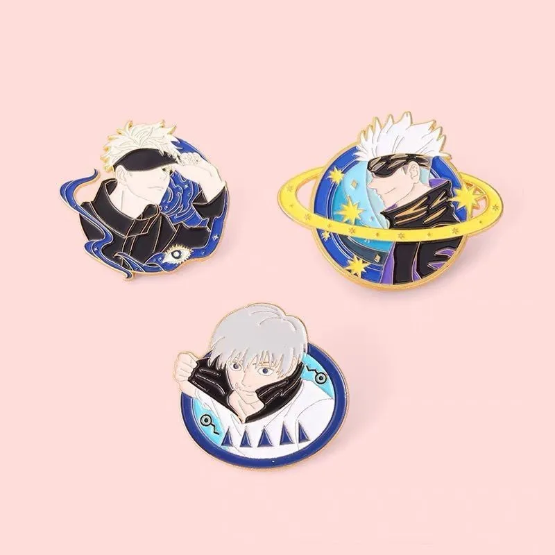 Anime Jujutsu Kaisen Badge Brooch Cute Cartoon Figure Gojo Satoru Metal Badges Backpack Decoration Clothes Accessories Gift
Anime Jujutsu Kaisen Badge Brooch Cute Cartoon Figure Gojo Satoru Metal Badges Backpack Decoration Clothes Accessories Gift