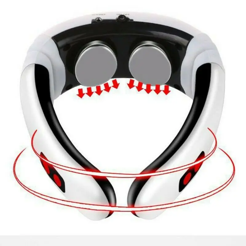 Электрический импульсный массажер для шеи, спины, шейного позвонка, инструмент для облегчения боли, подушка для шеи, массажер 
Электрический импульсный массажер для шеи, спины, шейного позвонка, инструмент для облегчения боли, подушка для шеи, массажер