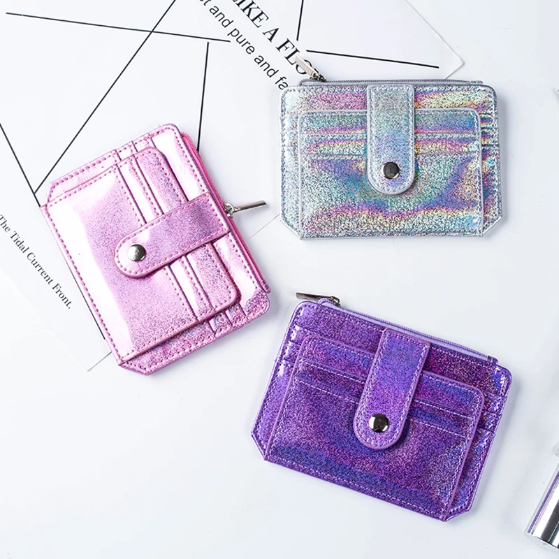 Glitter Transparent Purse Fashion ID Card Holder Wallets Photo Folder Mini Laser Purse Women Clutch Wallet Pocket Slim Cartera
Glitter Transparent Purse Fashion ID Card Holder Wallets Photo Folder Mini Laser Purse Women Clutch Wallet Pocket Slim Cartera