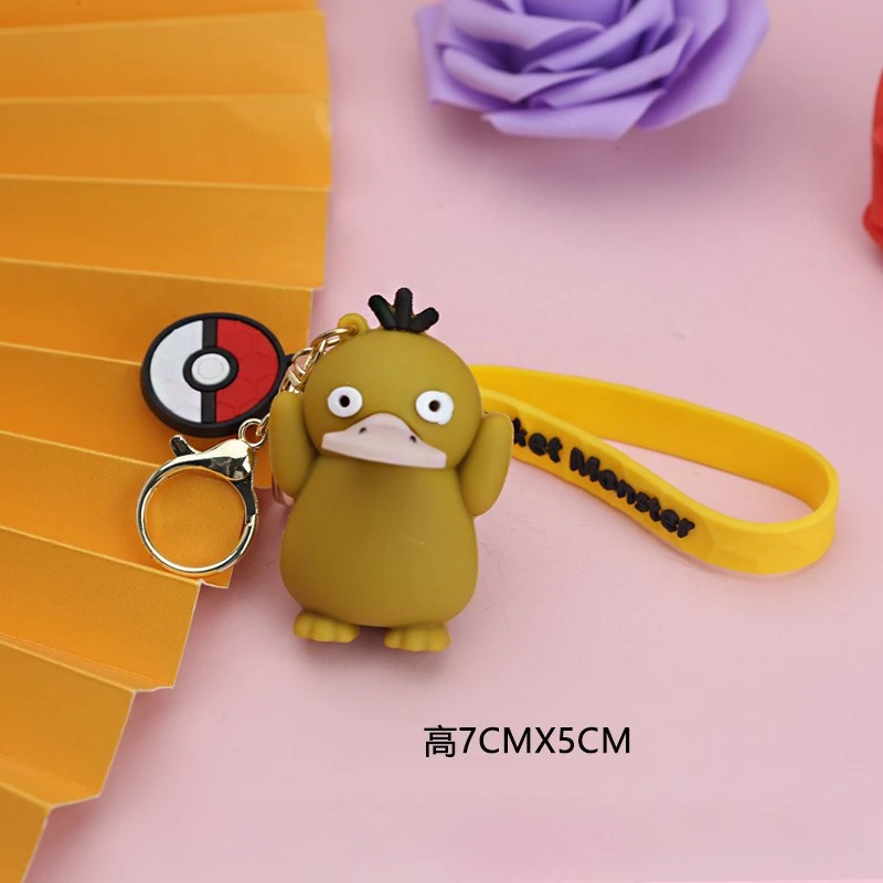 New Pokemon Kawaii Keychain Anime Action Figures Pikachu Charmander Squirtle Jigglypuff PVC Backpack Pendant Ornaments Jewelry
New Pokemon Kawaii Keychain Anime Action Figures Pikachu Charmander Squirtle Jigglypuff PVC Backpack Pendant Ornaments Jewelry
