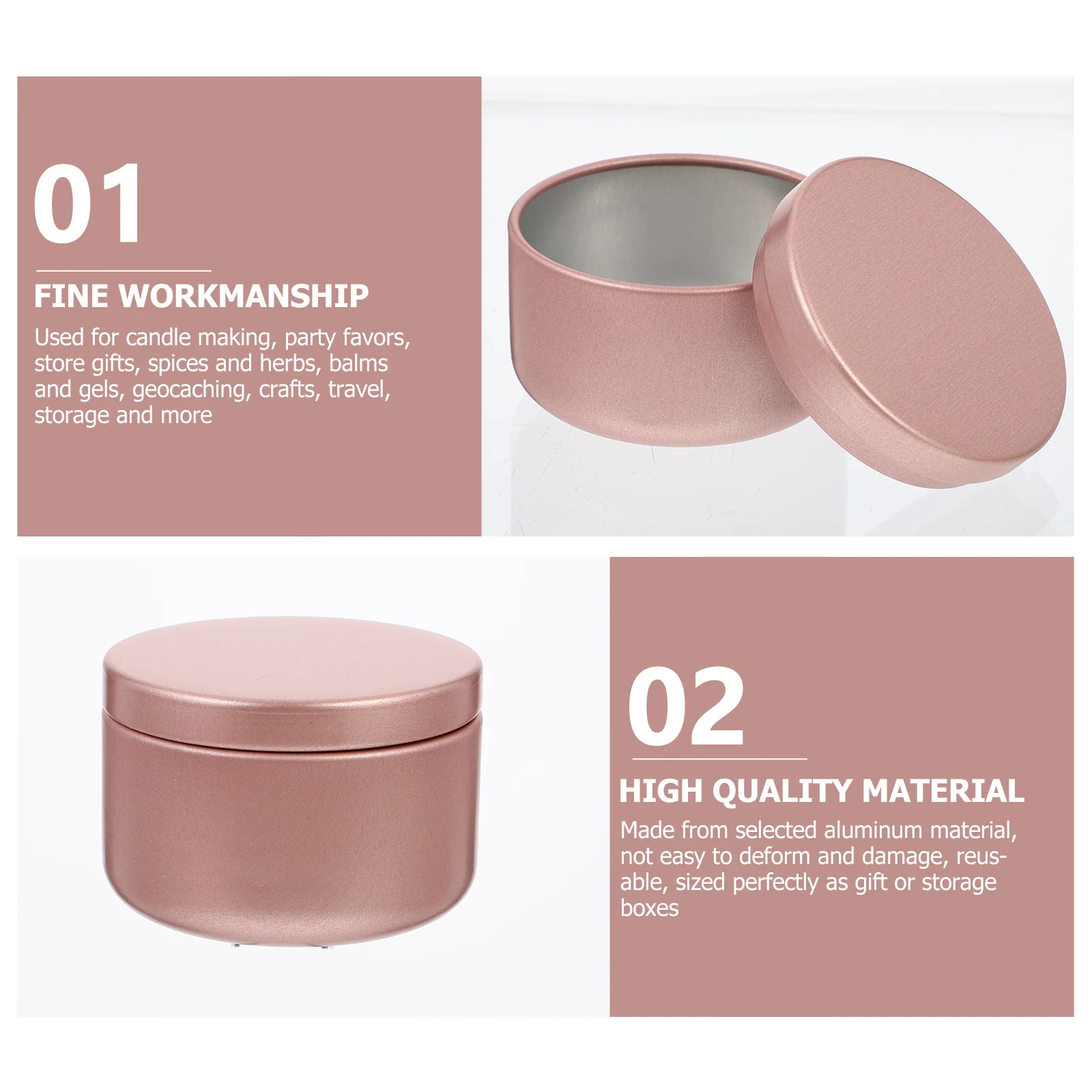 Tins Tin Metal Jars Jar Making Container Empty Storagecontainers Diy Round Lidsteabox Cans Tinplate Candy Can Holder Small
Tins Tin Metal Jars Jar Making Container Empty Storagecontainers Diy Round Lidsteabox Cans Tinplate Candy Can Holder Small