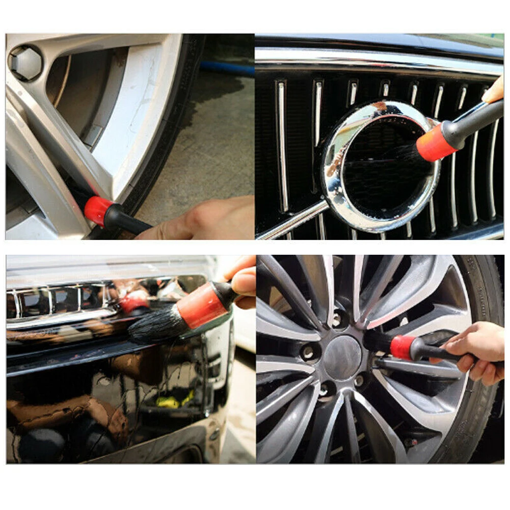 Wheel Gap Cleaning Kit Boar Hair 11Pcs 20/22.5/23/23/23cm Auto Interior Car Detailing Brush High Quality Useful
Wheel Gap Cleaning Kit Boar Hair 11Pcs 20/22.5/23/23/23cm Auto Interior Car Detailing Brush High Quality Useful