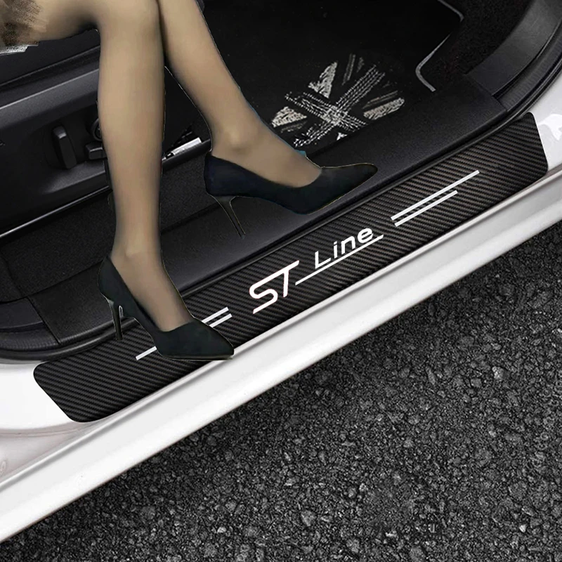 4pcs Car Carbon Fiber Sticker Auto Door Sill Protector Stickers Waterproof For Ford Focus st mk2 mk3 st line Car Accessories
4pcs Car Carbon Fiber Sticker Auto Door Sill Protector Stickers Waterproof For Ford Focus st mk2 mk3 st line Car Accessories