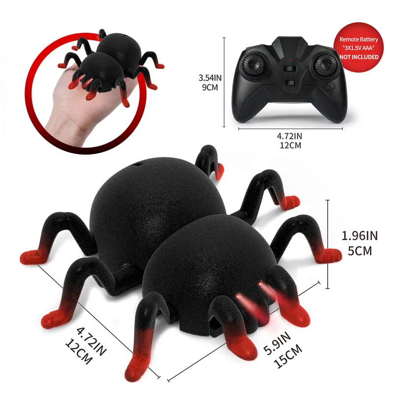 Spider Stunt Wall Climbing Simulation Animal Childrens Toys Halloween Explosion Toy Gift Wall Climbing Simulation
Spider Stunt Wall Climbing Simulation Animal Childrens Toys Halloween Explosion Toy Gift Wall Climbing Simulation