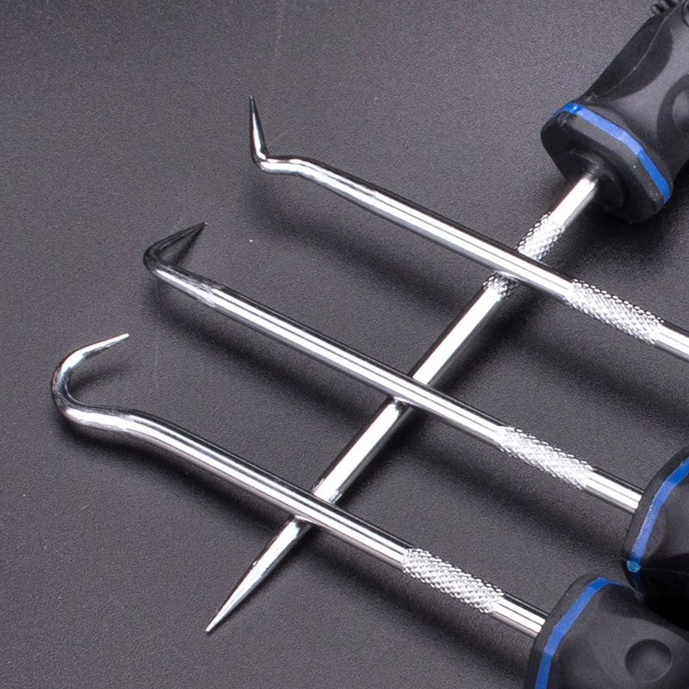 4pcs Set 140mm Car Pick Hook Tool 45/90 Degree Straight/full Hook O Ring Oil Seal Gasket Puller Remover Hand Tools
4pcs Set 140mm Car Pick Hook Tool 45/90 Degree Straight/full Hook O Ring Oil Seal Gasket Puller Remover Hand Tools