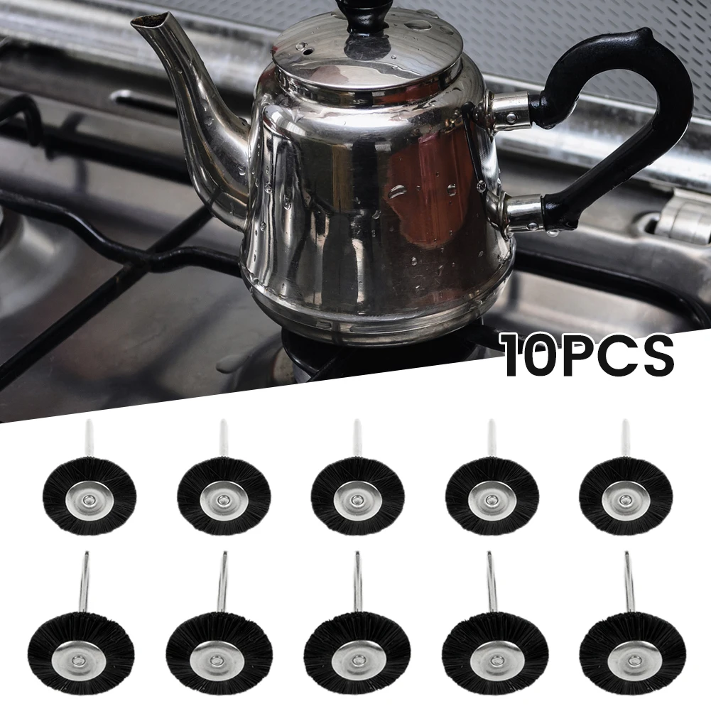 Accessories Nylon Brushes Polishing High Efficiency T Type Wire Brush 10 Pcs Black+Silver Coating Degreasing Burr
Accessories Nylon Brushes Polishing High Efficiency T Type Wire Brush 10 Pcs Black+Silver Coating Degreasing Burr