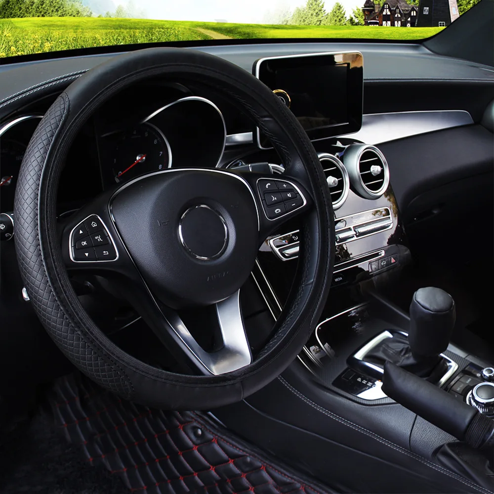 Steering Wheel Cover Braid On The Steering Wheel Cover Cubre Auto Car Wheel Cover Car Accessories
Steering Wheel Cover Braid On The Steering Wheel Cover Cubre Auto Car Wheel Cover Car Accessories