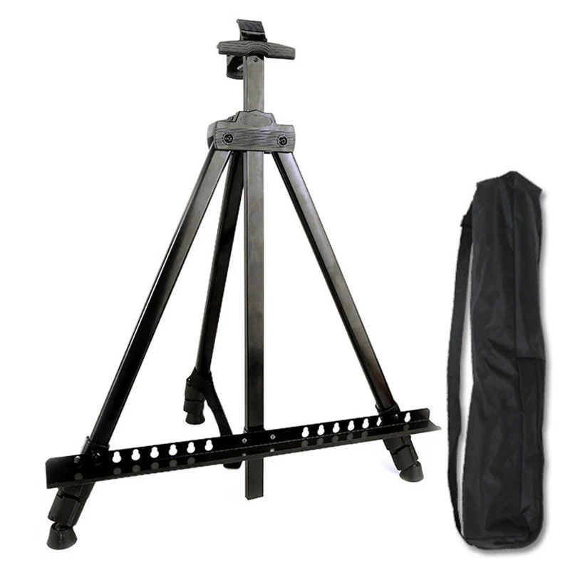 Выдвижной Дорожный мольберт для скетчей, утолщенный треугольный рекламный стенд, портативный металлический складной Т-Железный мольберт 
Выдвижной Дорожный мольберт для скетчей, утолщенный треугольный рекламный стенд, портативный металлический складной Т-Железный мольберт