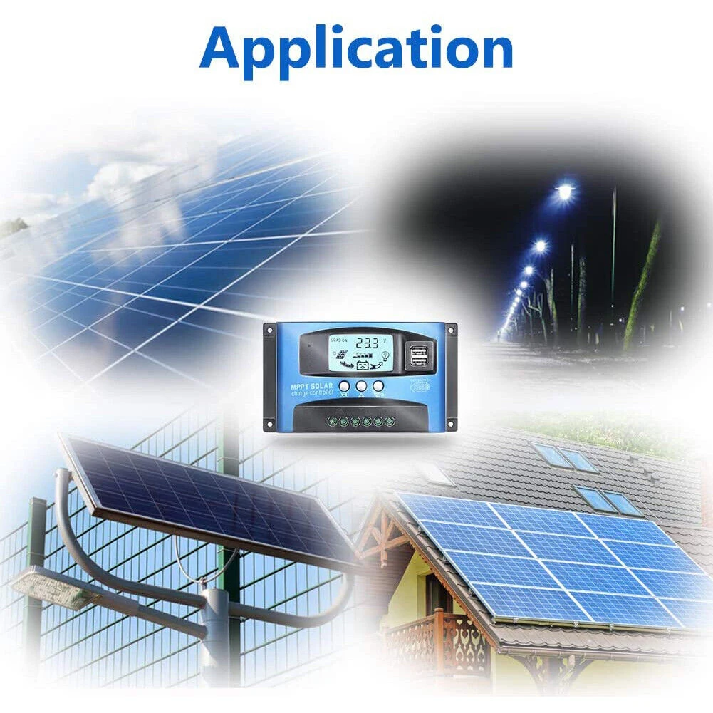 Brand New Charger Controller Panel Regulator Blue&black Heat & Pressure Resistant MPPT 12/24V 17 X 9.2 X 4.5cm
Brand New Charger Controller Panel Regulator Blue&black Heat & Pressure Resistant MPPT 12/24V 17 X 9.2 X 4.5cm