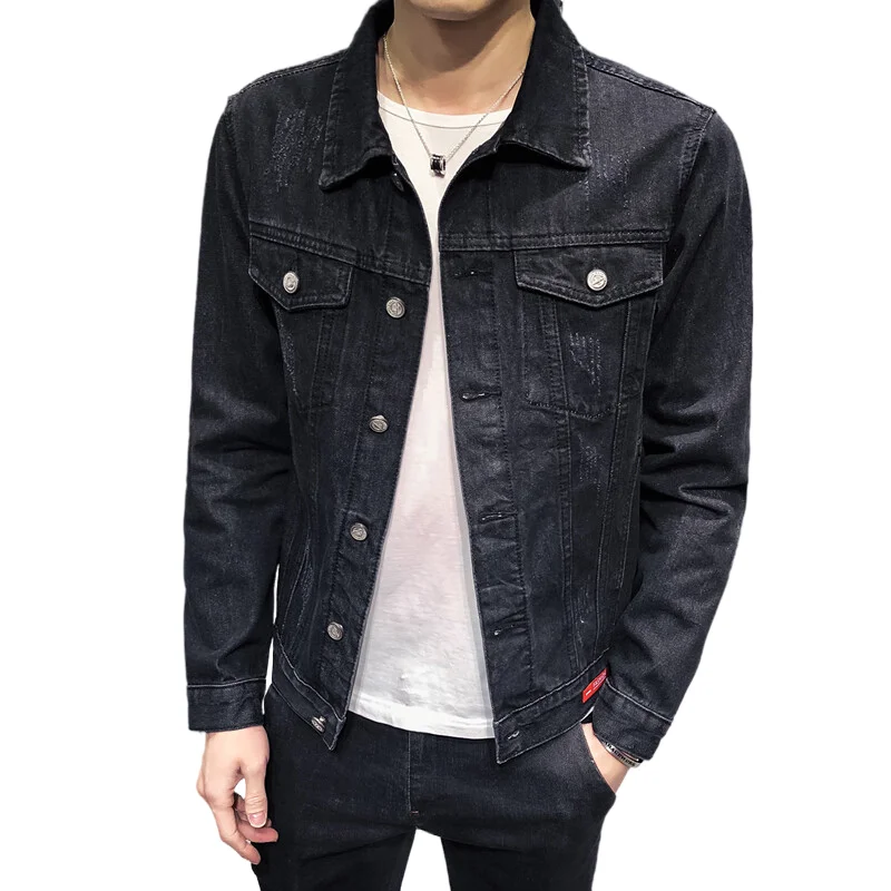Men's Denim Jacket Spring Autumn Models Denim Jacket Korean Version Slim Trend Simple Jacket male Fashion Casual Top cowboy Coat
Men's Denim Jacket Spring Autumn Models Denim Jacket Korean Version Slim Trend Simple Jacket male Fashion Casual Top cowboy Coat