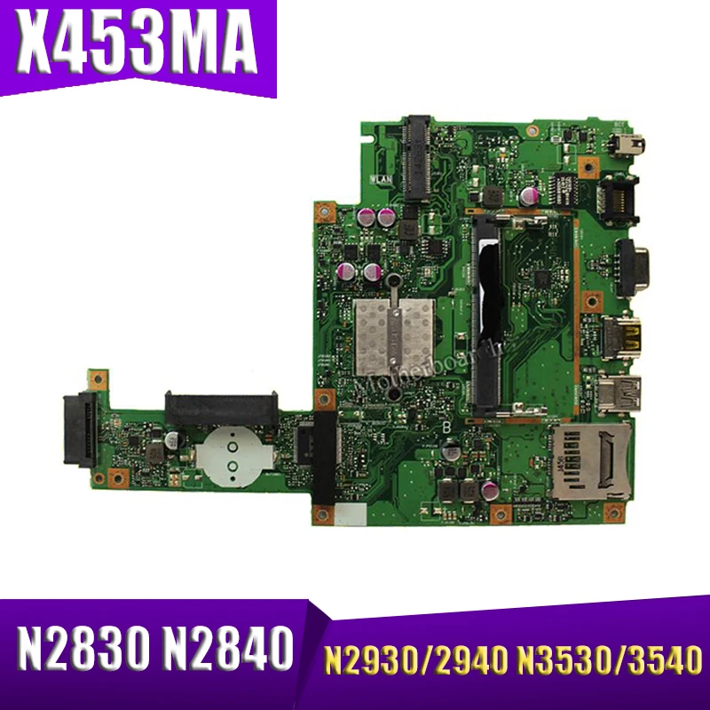 XinKaidi X453MA Laptop Motherboard for ASUS X453MA X453M original Notebook mainboard N2830 N2840 N2930 N2940 N3530 N3540 CPU
XinKaidi X453MA Laptop Motherboard for ASUS X453MA X453M original Notebook mainboard N2830 N2840 N2930 N2940 N3530 N3540 CPU