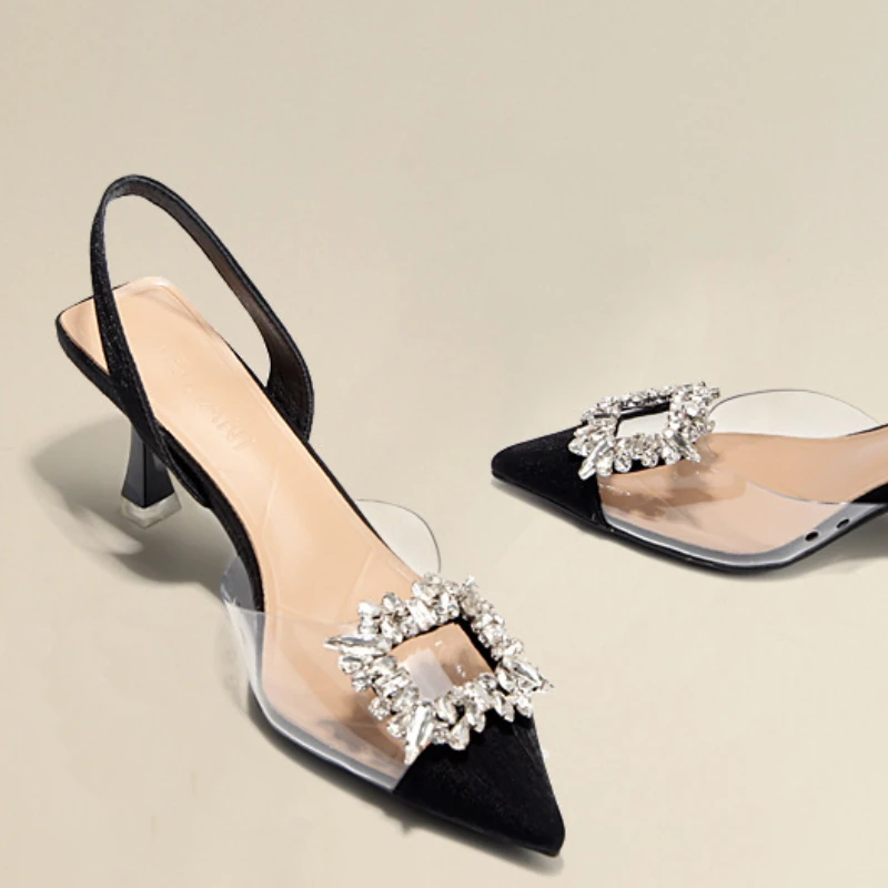 2023 Summer New Women Shoes Transparent Slim Heel Toe Sandals Fashion Pointed High Heel Single Shoes for Women Zapatos De Mujer
2023 Summer New Women Shoes Transparent Slim Heel Toe Sandals Fashion Pointed High Heel Single Shoes for Women Zapatos De Mujer