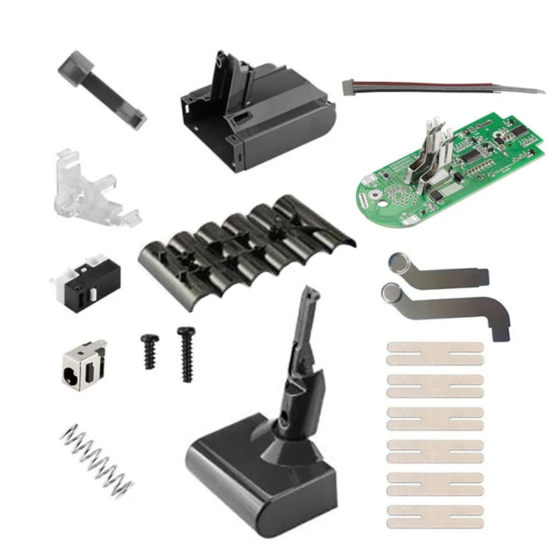 21700 Li-Ion Battery Plastic Case Charging Protection Circuit Board PCB For Dyson V8 21.6V Cleaner
21700 Li-Ion Battery Plastic Case Charging Protection Circuit Board PCB For Dyson V8 21.6V Cleaner