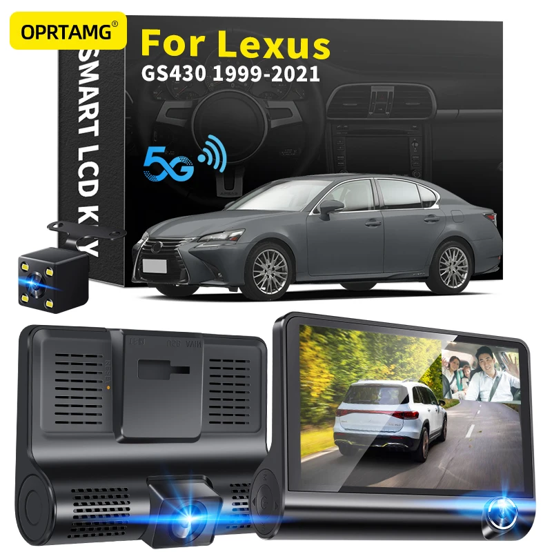 OPRTAMG Dash Cam 540C6 Car DVR 3 Cameras Lens 4.0 Inch 1080P dashcam For Lexus GS430 1994 1995 1996-2018 2019 2020 2021 2022
OPRTAMG Dash Cam 540C6 Car DVR 3 Cameras Lens 4.0 Inch 1080P dashcam For Lexus GS430 1994 1995 1996-2018 2019 2020 2021 2022