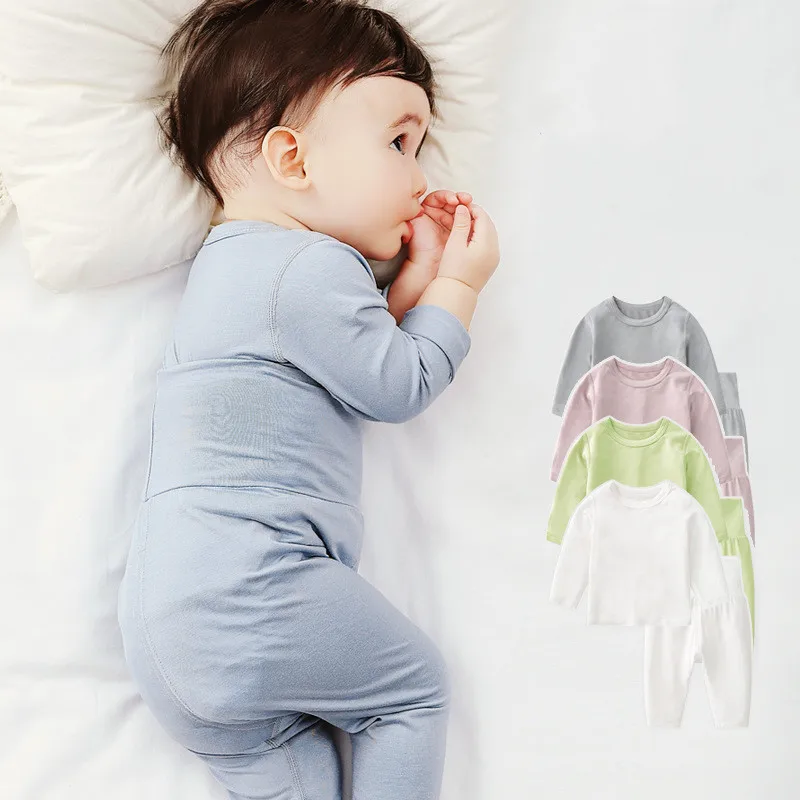 Clibeso Baby Girl Pajamas Children Cotton Long Sleeve Top Pant Sleepwear Infant Clothes Set Kids 2Pcs Homewear Spring Nightwear 
Clibeso Baby Girl Pajamas Children Cotton Long Sleeve Top Pant Sleepwear Infant Clothes Set Kids 2Pcs Homewear Spring Nightwear