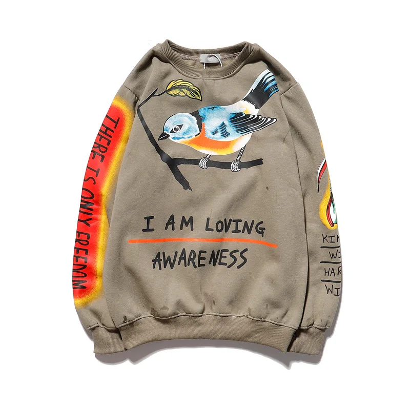 KANYE Graffiti Skull Bird Print hoodie Pattern Fleece Sweatshirt Men Women High Street Sherpa Streetwear Stranger Things Hoodies
KANYE Graffiti Skull Bird Print hoodie Pattern Fleece Sweatshirt Men Women High Street Sherpa Streetwear Stranger Things Hoodies