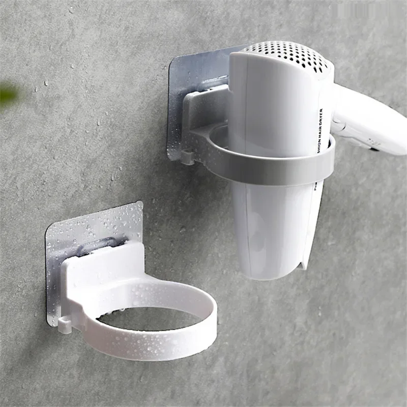 Bathroom Shelf Storage Hooks High Quality ABS Wall-mounted Hair Dryer Stand Holder Rack Organizer Hairdryer Bathroom Accessories 
Bathroom Shelf Storage Hooks High Quality ABS Wall-mounted Hair Dryer Stand Holder Rack Organizer Hairdryer Bathroom Accessories