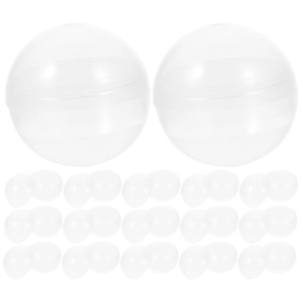 20 Pcs Plastic Wrapping Ball Balls Funny Toy Storage Clear Claw Machines Toys Playing Round Shell
20 Pcs Plastic Wrapping Ball Balls Funny Toy Storage Clear Claw Machines Toys Playing Round Shell