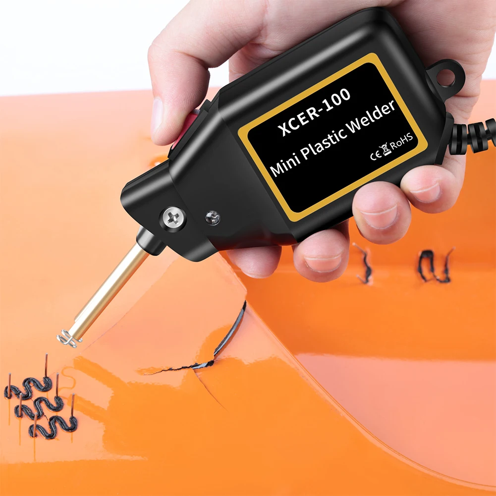 EU 220V Plastic Welding Machine Hot Stapler Plastic Repair Soldering Iron with Welding Nails Plastic Car Bumper Repair Tools
EU 220V Plastic Welding Machine Hot Stapler Plastic Repair Soldering Iron with Welding Nails Plastic Car Bumper Repair Tools