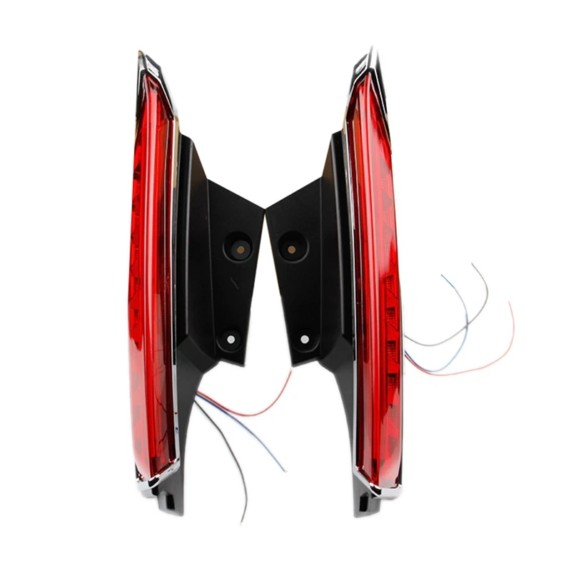 New3-In-1 LED Bumper Light Rear Fog Lamp Brake Light Dynamic Turn Signal Pillar Light For Nissan X-Trail T32 2014-2020
New3-In-1 LED Bumper Light Rear Fog Lamp Brake Light Dynamic Turn Signal Pillar Light For Nissan X-Trail T32 2014-2020