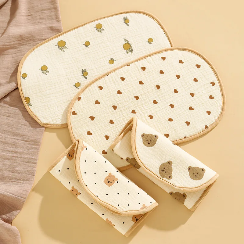 10 Layers Infant Pillow Flat Baby Care Pillow Patterned Sleep Pillow Shape Correction Pillow To Prevent Head Plane
10 Layers Infant Pillow Flat Baby Care Pillow Patterned Sleep Pillow Shape Correction Pillow To Prevent Head Plane