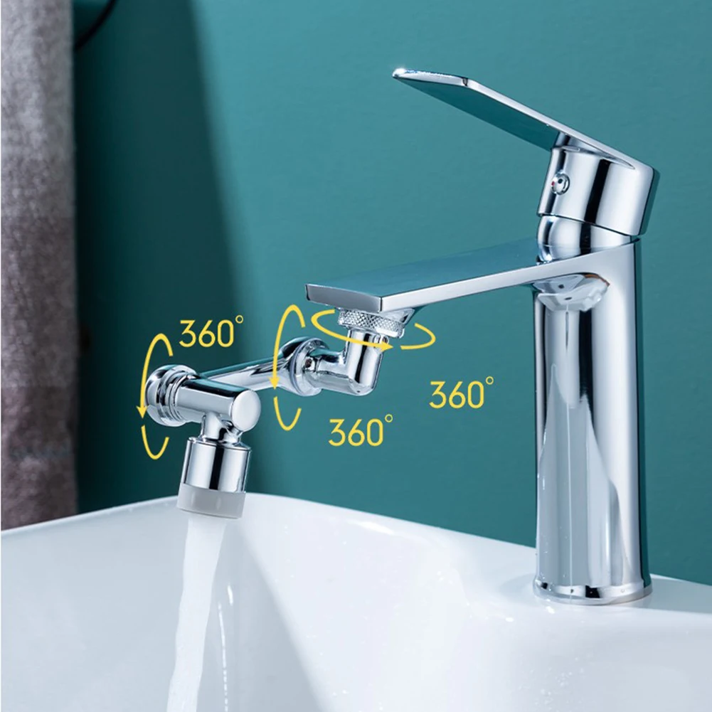 Universal Splash Filter Faucet 1080° Rotating Faucet Aerator Extender 2 Water Outlet Modes Anti-Splash Sink Faucet for Bathroom
Universal Splash Filter Faucet 1080° Rotating Faucet Aerator Extender 2 Water Outlet Modes Anti-Splash Sink Faucet for Bathroom