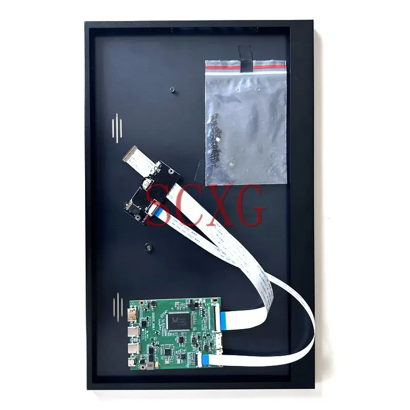 

Плата драйвера контроллера Fit B156HTN03 1920*1080 + металлический чехол Mini-HDMI портативный комплект для модификации 15,6 "EDP 30Pin 2TYPE-C Micro USB