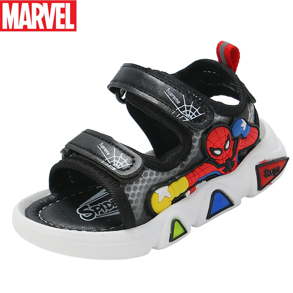 Marvel Kids LED Casual Sandals For Summer Boys Cute Spider-man Print Outdoor Shoes Children's Nonslip Lighted Soft Bottom Sandal
Marvel Kids LED Casual Sandals For Summer Boys Cute Spider-man Print Outdoor Shoes Children's Nonslip Lighted Soft Bottom Sandal