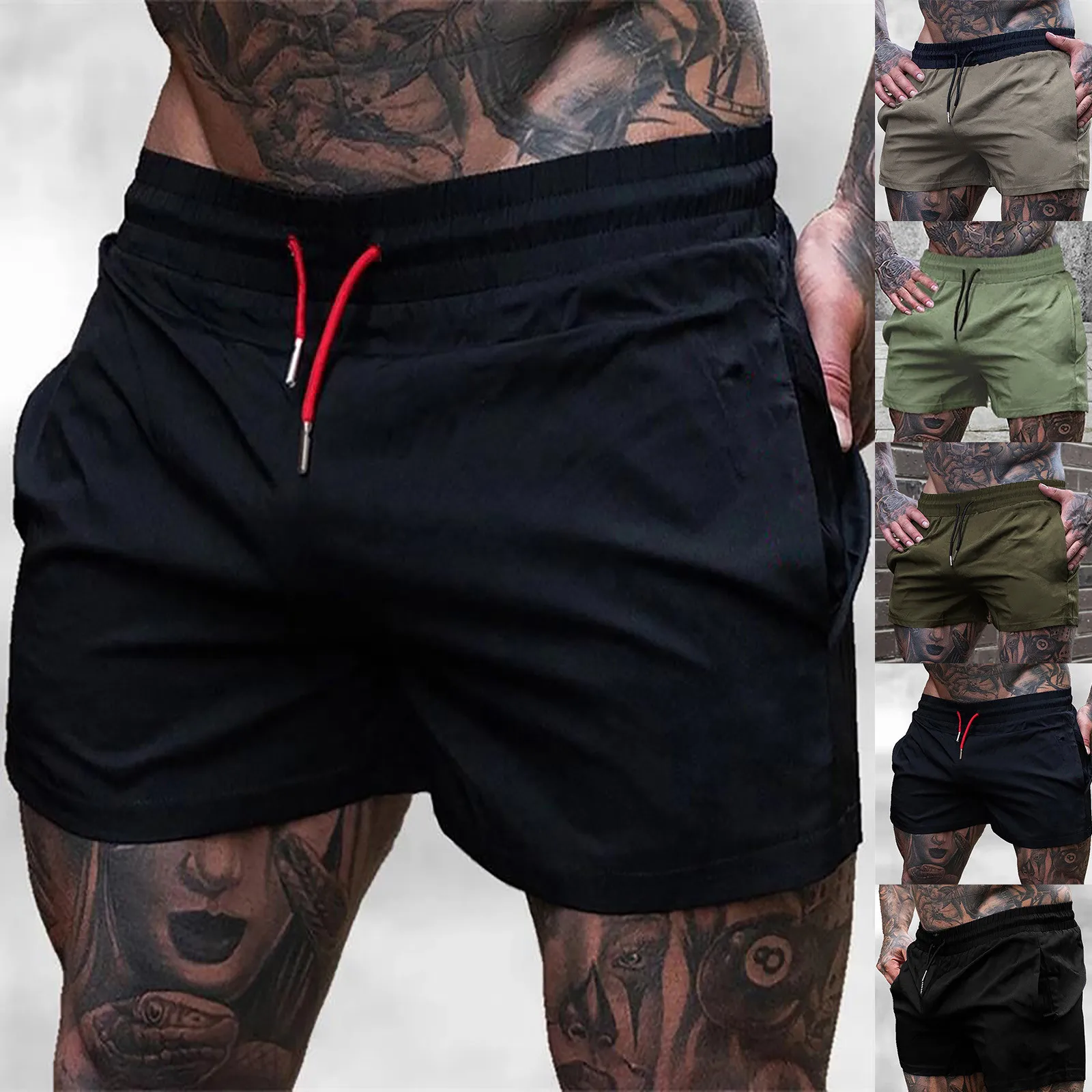 9 10 Male Casual Pants Solid Color Trend Youth Summer Mens Sweatpants Fitness Running Shorts Summer Clothes for Men Fashion
9 10 Male Casual Pants Solid Color Trend Youth Summer Mens Sweatpants Fitness Running Shorts Summer Clothes for Men Fashion