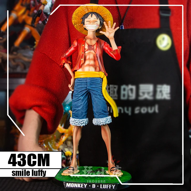 Anime Gk Statue One Piece Smile Luffy super huge 1/4 Scale Pvc Action Figure Collection Figure Toys For Boys Gifts
Anime Gk Statue One Piece Smile Luffy super huge 1/4 Scale Pvc Action Figure Collection Figure Toys For Boys Gifts