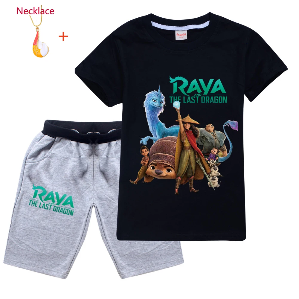 Kids Raya and The Last Dragon Tshirt Shorts Clothes Set for Boys Girls TShirts+shorts Pants 2pcs Sports Tracksuit for Kids
Kids Raya and The Last Dragon Tshirt Shorts Clothes Set for Boys Girls TShirts+shorts Pants 2pcs Sports Tracksuit for Kids