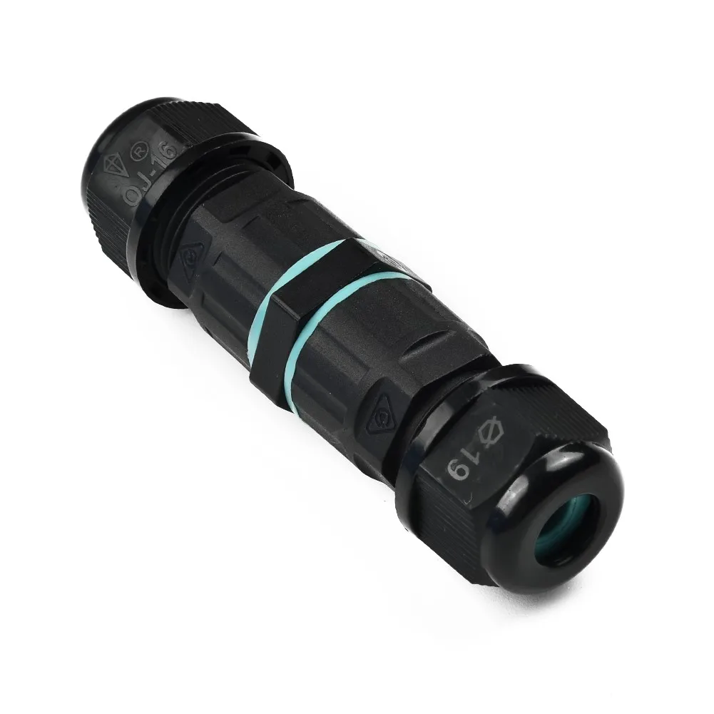 IP68 Waterproof Cable Connector Metal + Plastic 17.5A 240V-400V 3.5-10mm Black For Stage Lighting/tunnels/signals
IP68 Waterproof Cable Connector Metal + Plastic 17.5A 240V-400V 3.5-10mm Black For Stage Lighting/tunnels/signals