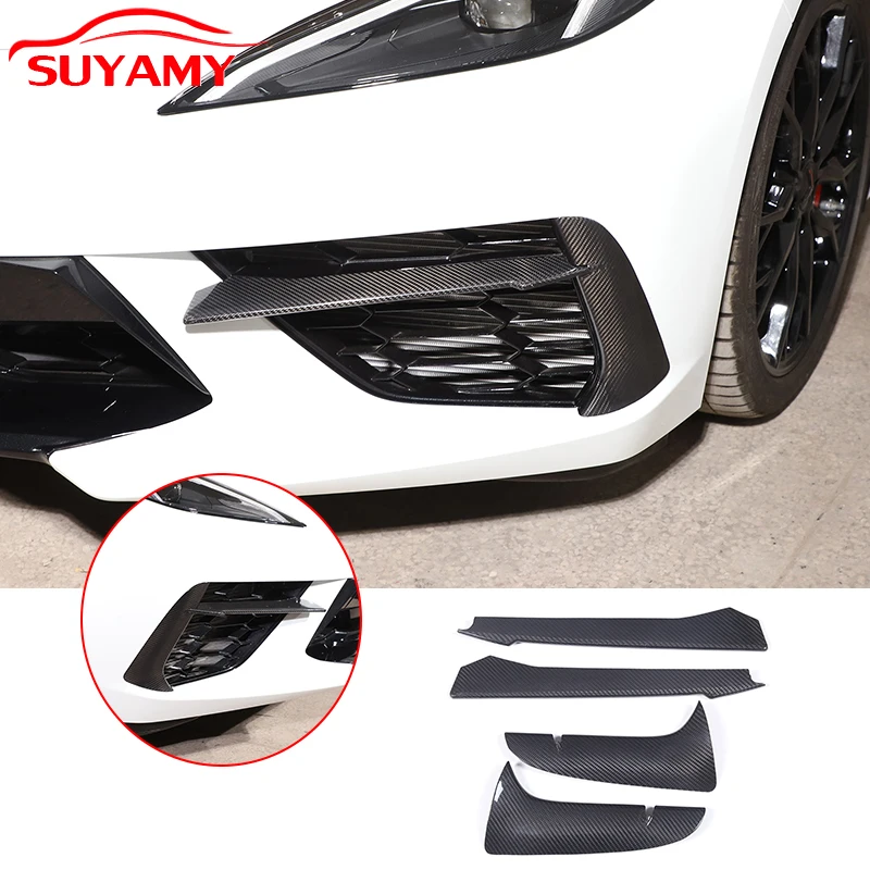 Real Carbon Fiber Front Bumper Fog Light Lamp Trims For Corvette C8 Stingray Z51 Z06 2020-2023 Car Accessories
Real Carbon Fiber Front Bumper Fog Light Lamp Trims For Corvette C8 Stingray Z51 Z06 2020-2023 Car Accessories