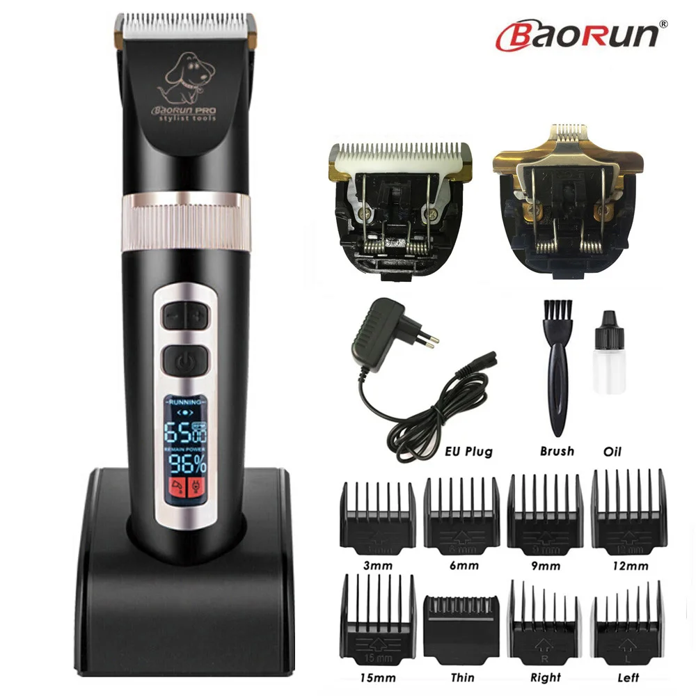 Clipper for Animals Pet Dog Clothes Hair Ceramic Blade Cutting Machine Removing Grooming Trimmer Professional Haircut Puppy Dogs
Clipper for Animals Pet Dog Clothes Hair Ceramic Blade Cutting Machine Removing Grooming Trimmer Professional Haircut Puppy Dogs