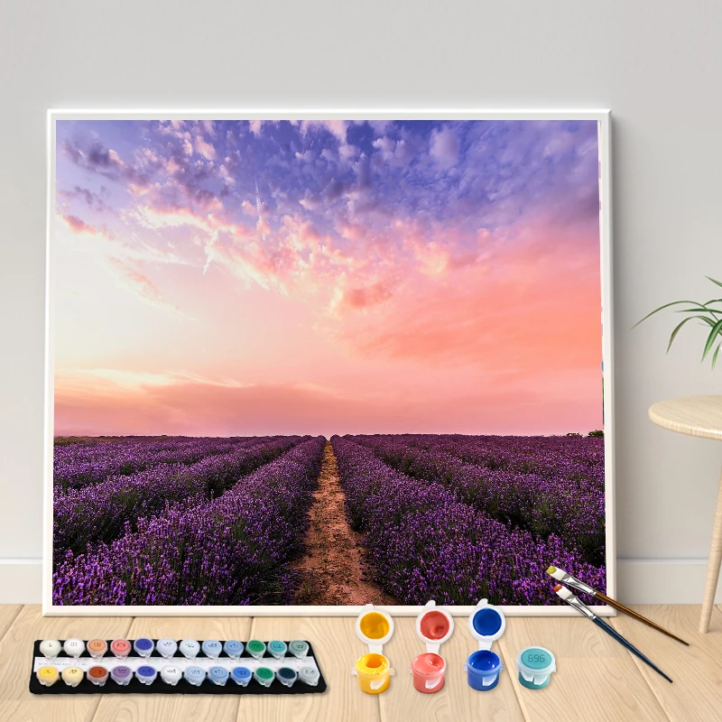 Lavender Field Landscape Oil Painting By Numbers Dropshipping Kit Seascape DIY Acrylic By Numbers Artwork Canvas Art Gift Home
Lavender Field Landscape Oil Painting By Numbers Dropshipping Kit Seascape DIY Acrylic By Numbers Artwork Canvas Art Gift Home