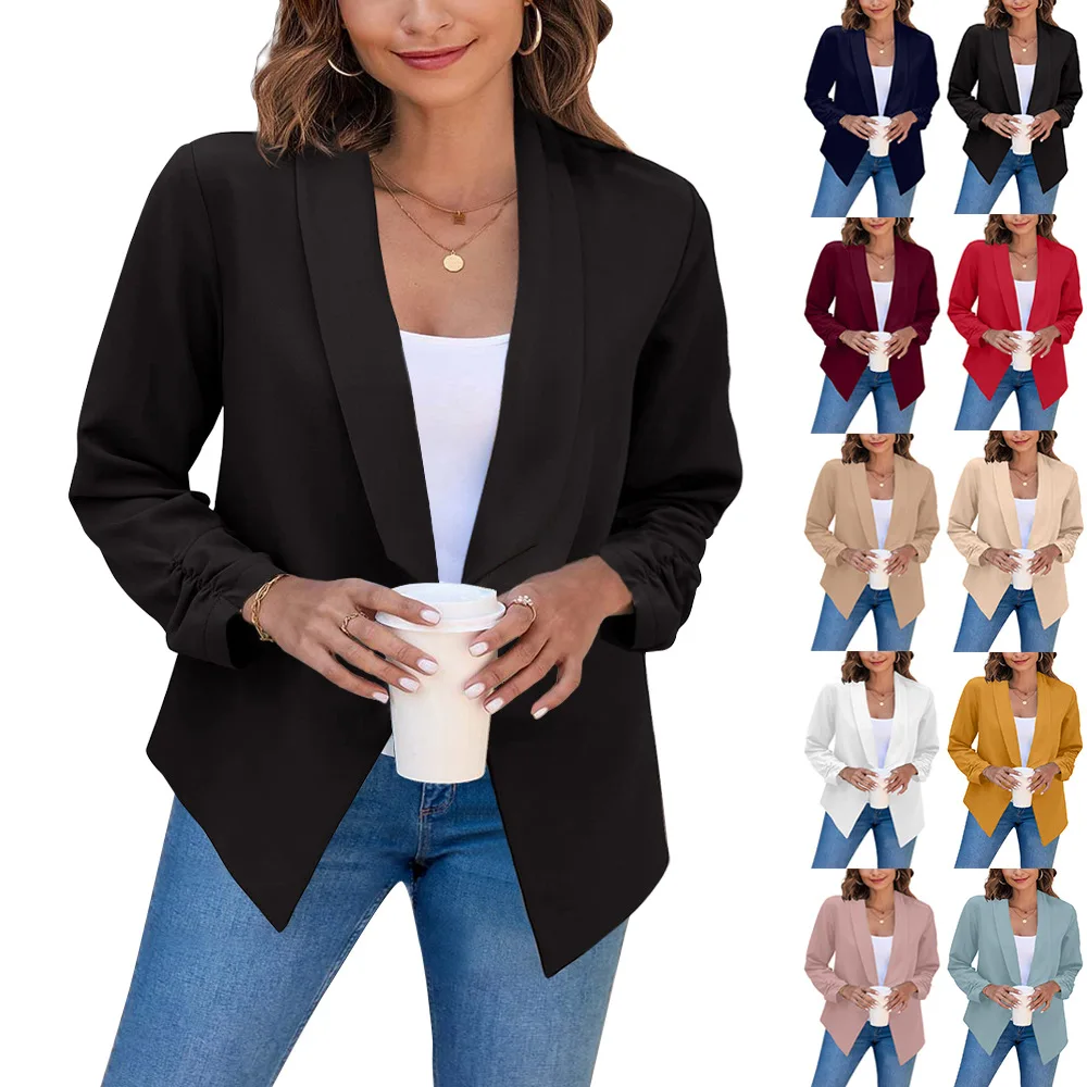 Blazers for Women Short Korean Spring Autumn Slim Long Sleeve Casual Suits All-Match Women's Suits Suit Blzer Plus Size Clothing
Blazers for Women Short Korean Spring Autumn Slim Long Sleeve Casual Suits All-Match Women's Suits Suit Blzer Plus Size Clothing