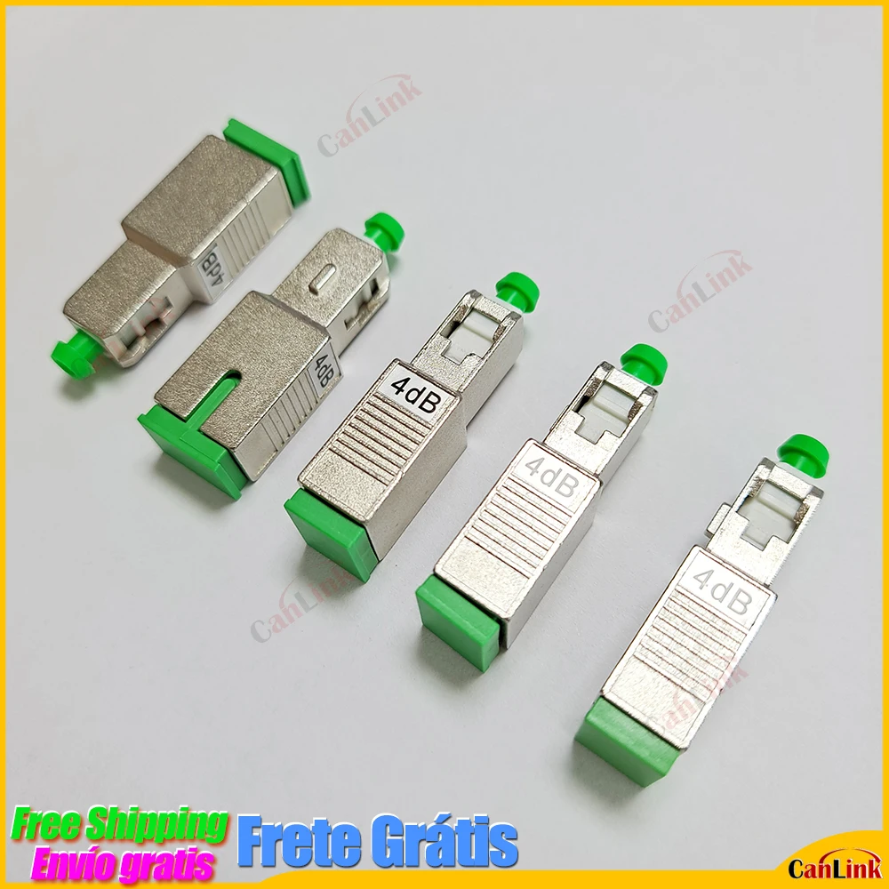 1pcs New Optical Fiber Connector SC/APC Female-SC/APC Male Fiber Adapter Single Mode / Multimode Adapter 1-10dB Atteenuator
1pcs New Optical Fiber Connector SC/APC Female-SC/APC Male Fiber Adapter Single Mode / Multimode Adapter 1-10dB Atteenuator