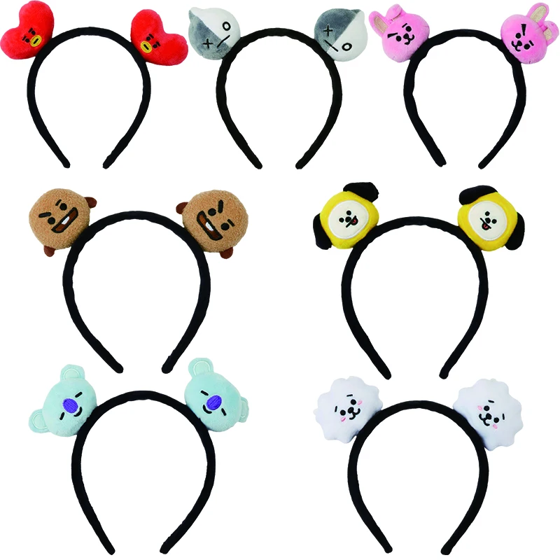 BT21 Headband Hair Rope Plush Dolls Headwear Accessories Doll Kawaii Concert Decoration Party Decoration Holiday Birthday Gift
BT21 Headband Hair Rope Plush Dolls Headwear Accessories Doll Kawaii Concert Decoration Party Decoration Holiday Birthday Gift