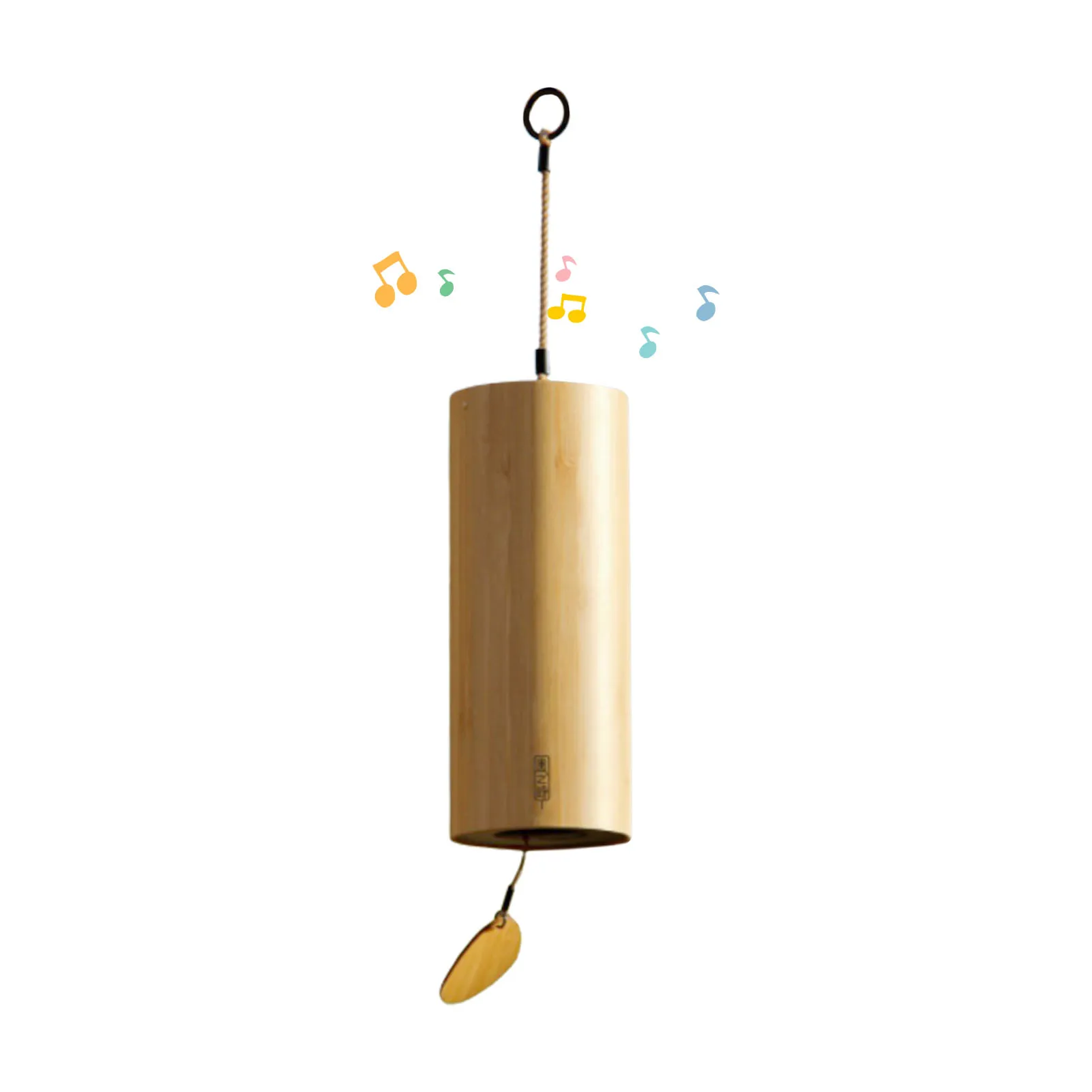 Chord Wind Chimes Wooden Bamboo Wind Chime Single Large Wind Bell Tubes Hand-Cranked Windchime With Portable Storage Bag Indoor
Chord Wind Chimes Wooden Bamboo Wind Chime Single Large Wind Bell Tubes Hand-Cranked Windchime With Portable Storage Bag Indoor